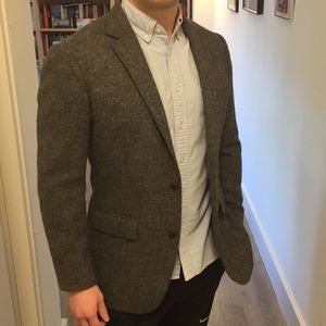 Grey tweed Bonobos blazer — 38 Regular